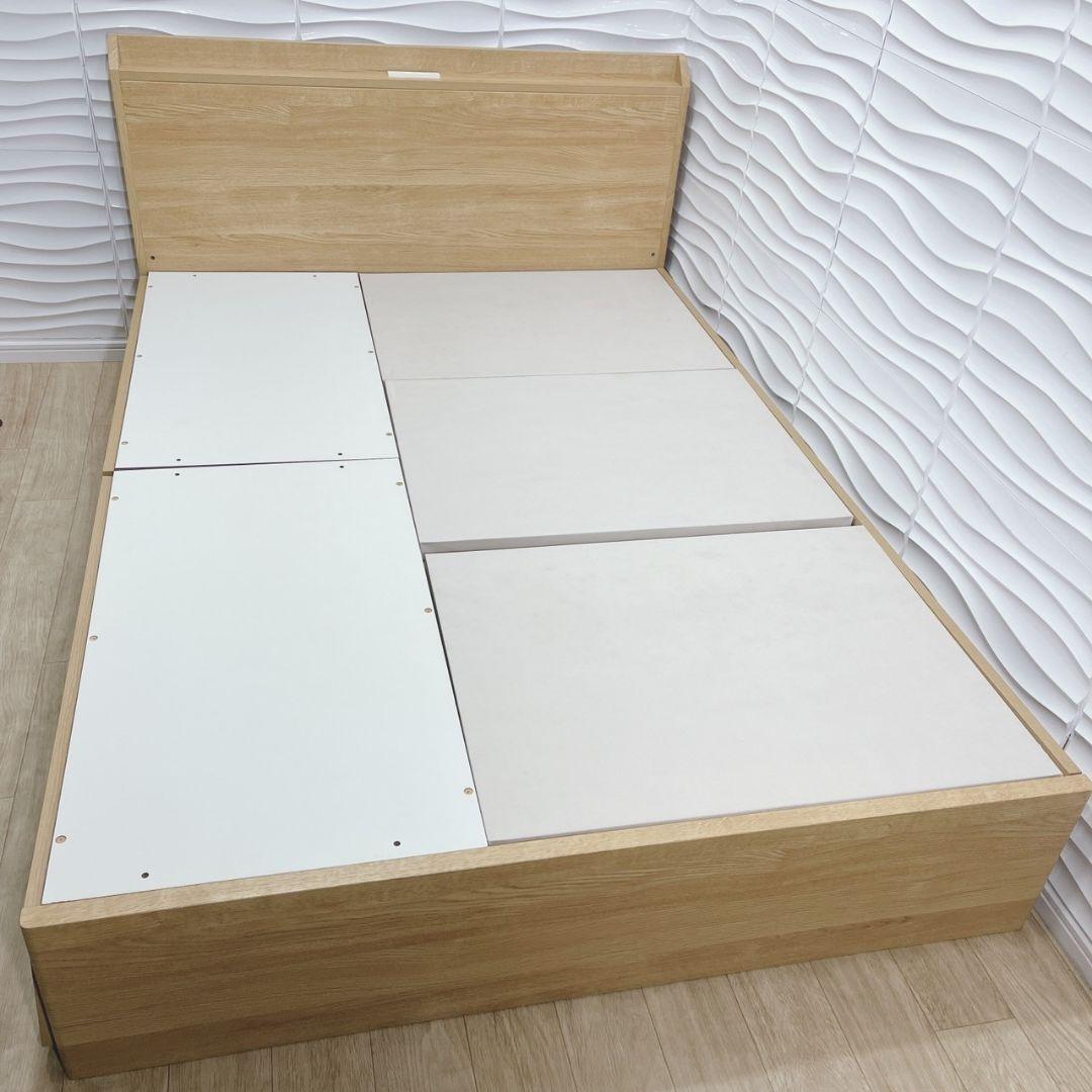 ◇訳有特価◇ニトリ◇ベッドフレーム◇ダブル◇収納コンセント付き◇大阪兵庫京都奈良