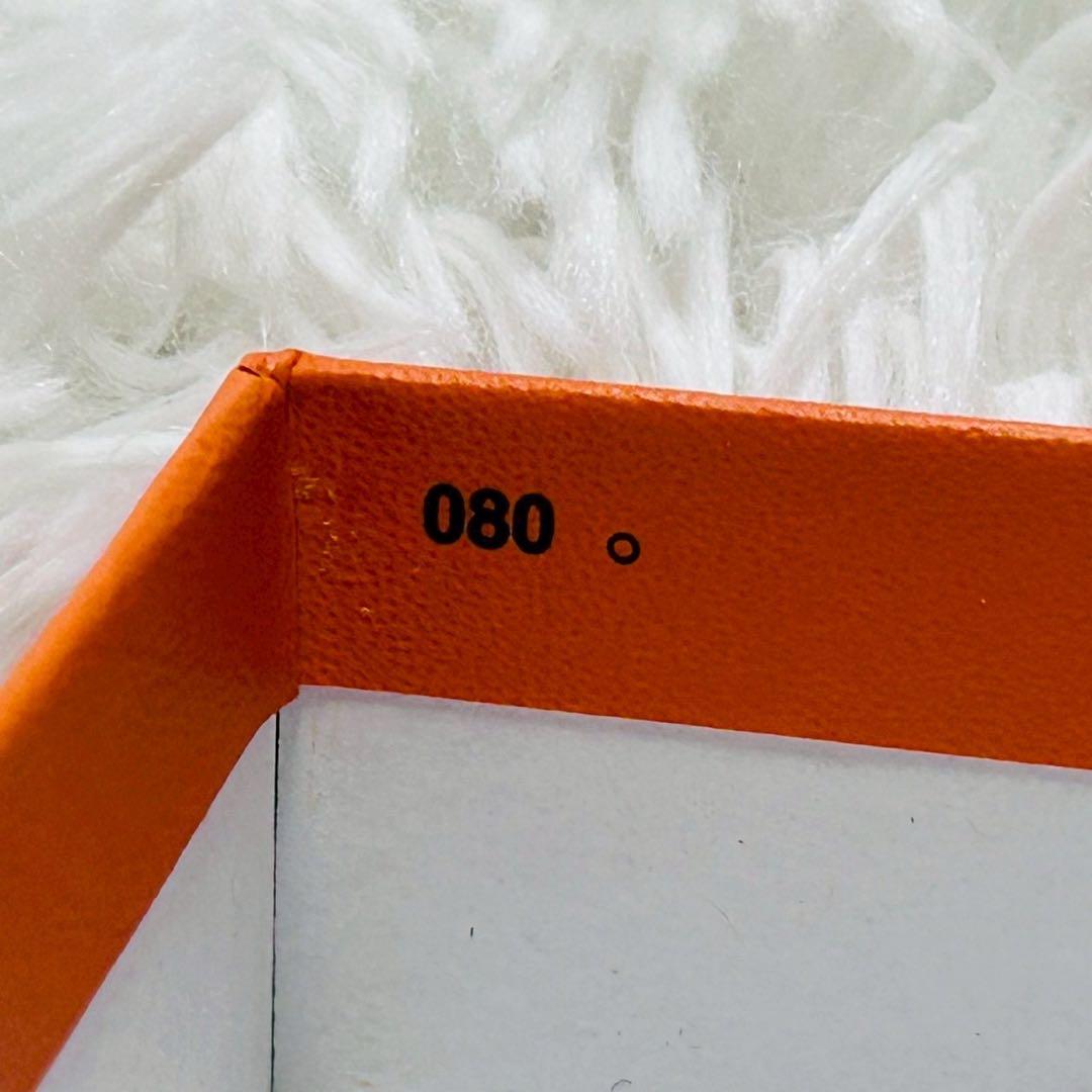 HERMES 空箱のみ ギフトBOX オレンジ 080 ケリー ボリード