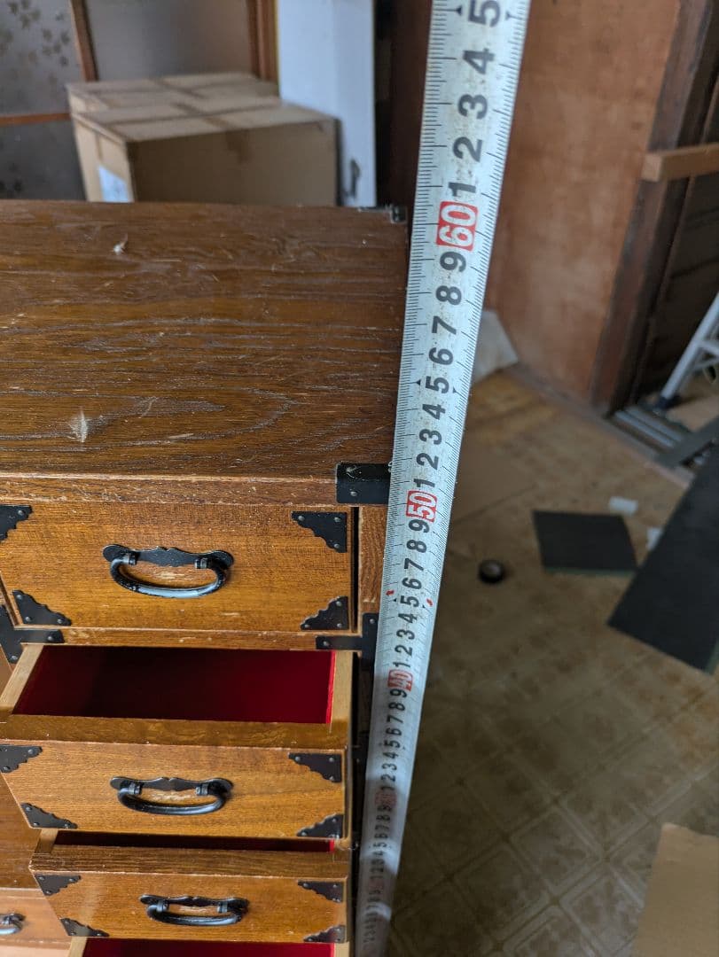 最終金額代箪笥　民藝箪笥　和箪笥　古家具　小箪笥　小棚　小引き出し鍵無し