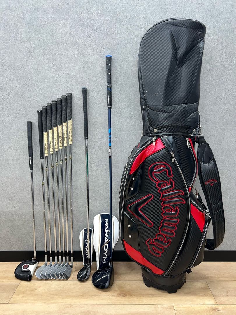 【トーマス】 セット キャロウェイ パラダイム 右利き 初心者 一式