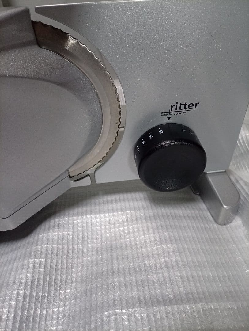 Ritter 電動スライサー E16 取扱説明書付き　肉、野菜、パンスライス
