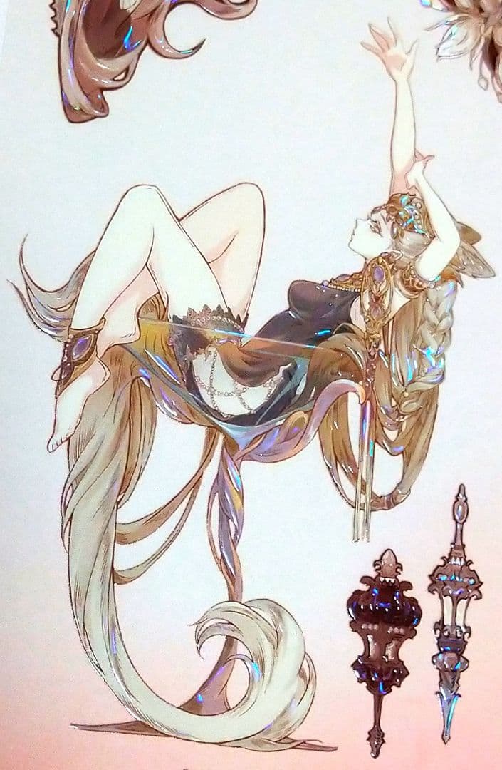 ✩再販✩J777＃浮光(贝壳光)YR原创切り売り海外人物マステ女の子