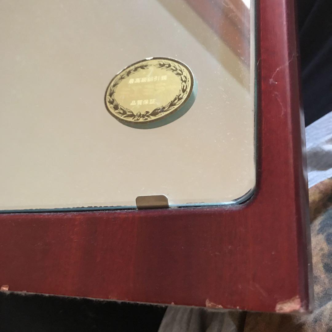 【お買い得 逸品】最高級 銅引鏡 ミエ ミラー 姿見 昭和レトロ