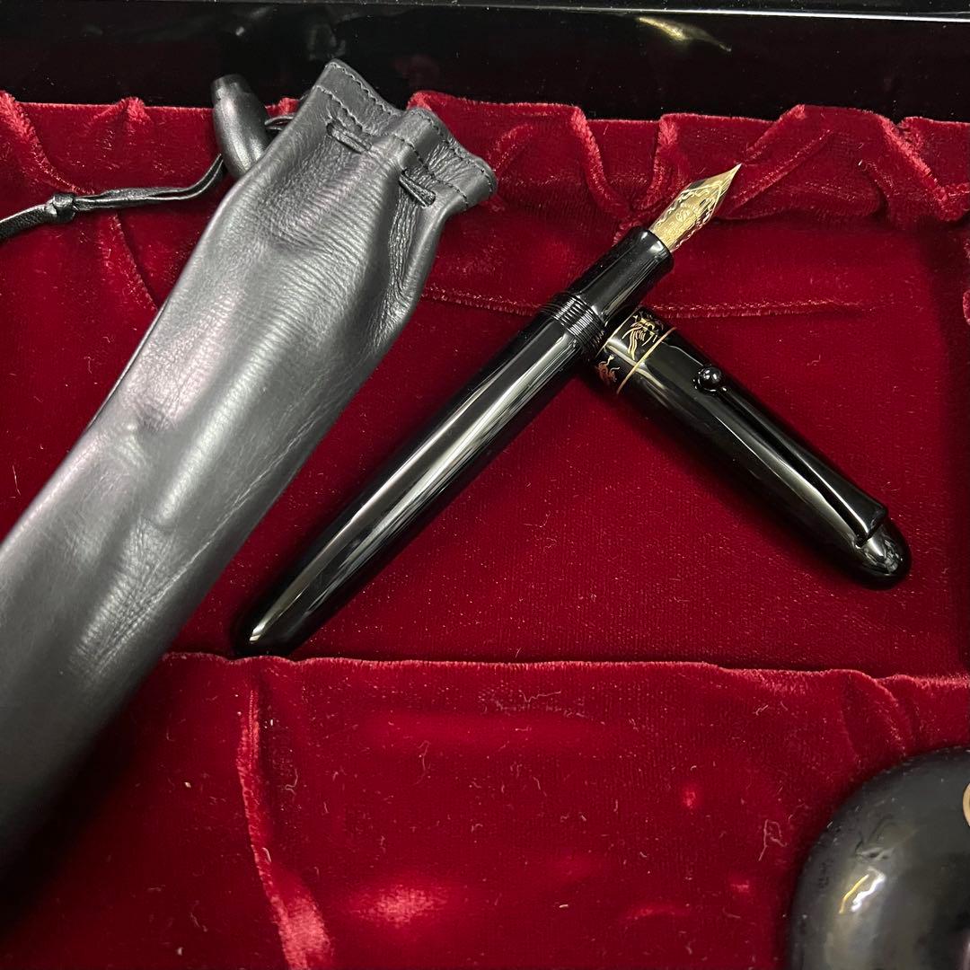 PILOT 創立80周年記念 漆万年筆 四神パイロット 万年筆 セット