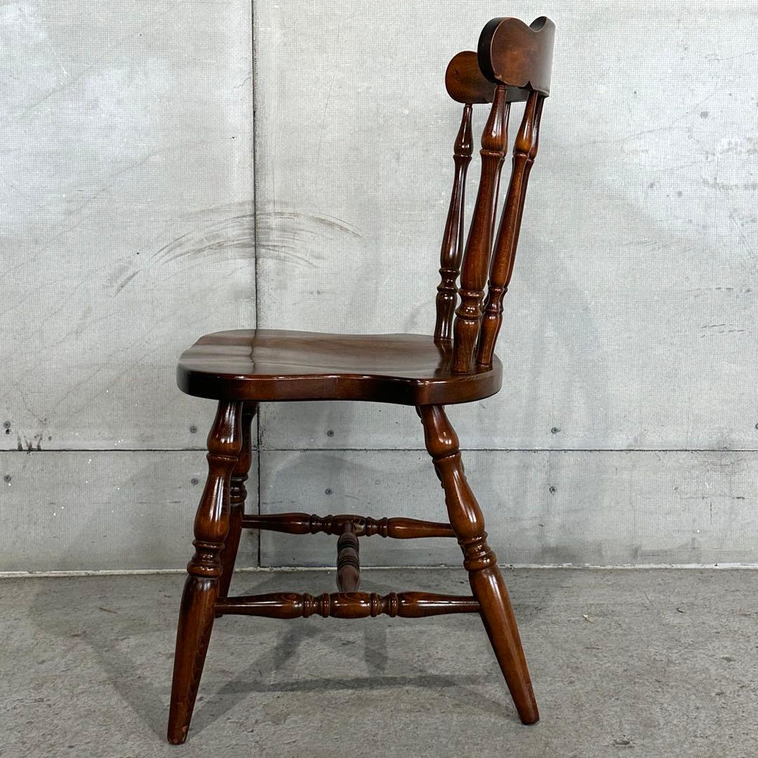 ✿昭和レトロ✿60s〜70s 飛騨産業 キツツキマーク ダイニングチェア