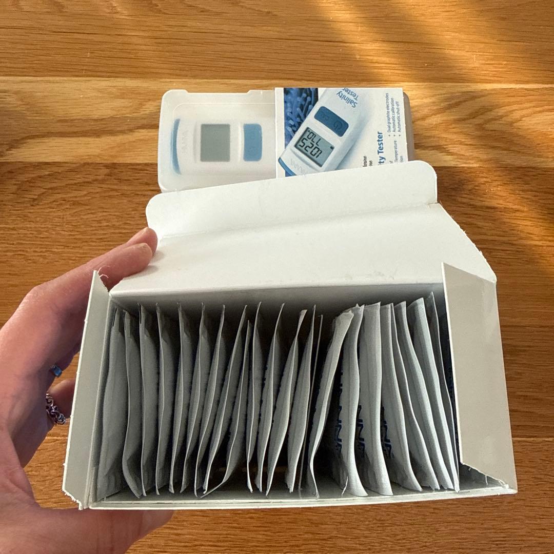 海水魚　水槽用　試験薬　海水濃度計