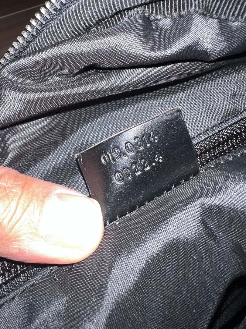 GUCCI グッチ レザーコンビ2WAYナイロンボストンバッグ