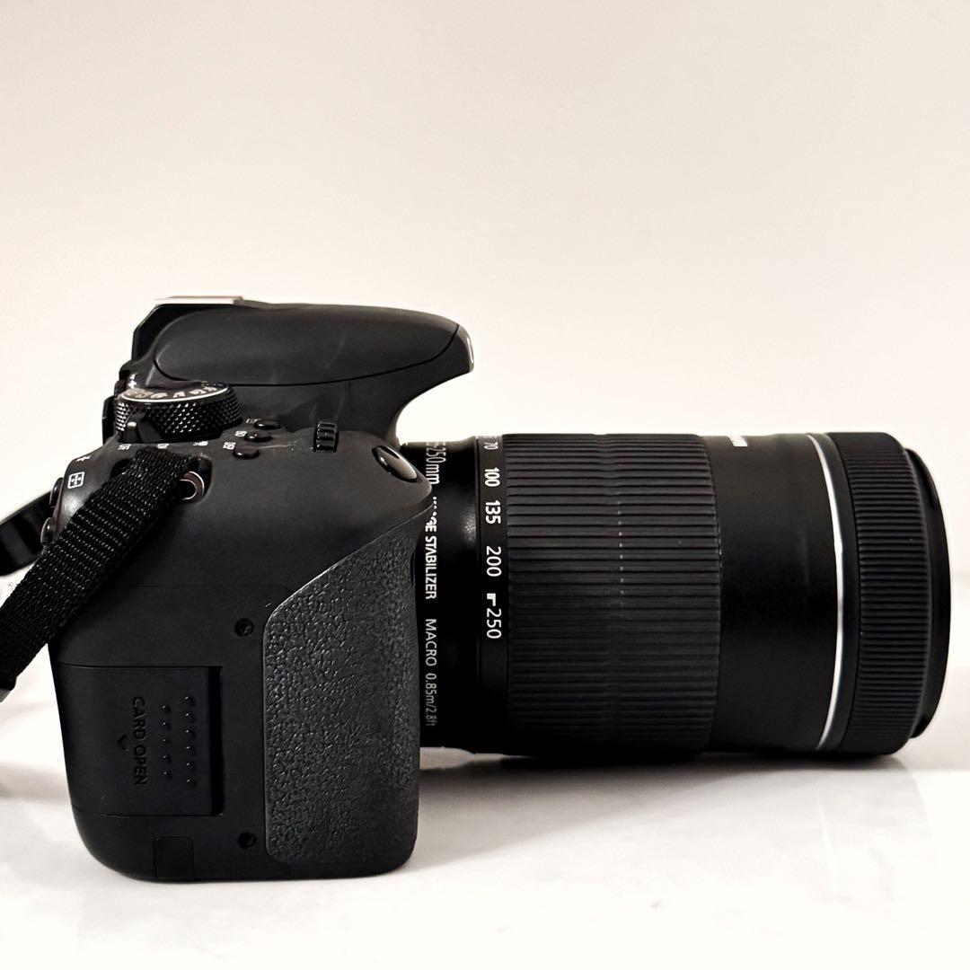 デジタルカメラ EOS kiss x9i + Canon 55-250mm 1:4-5.6