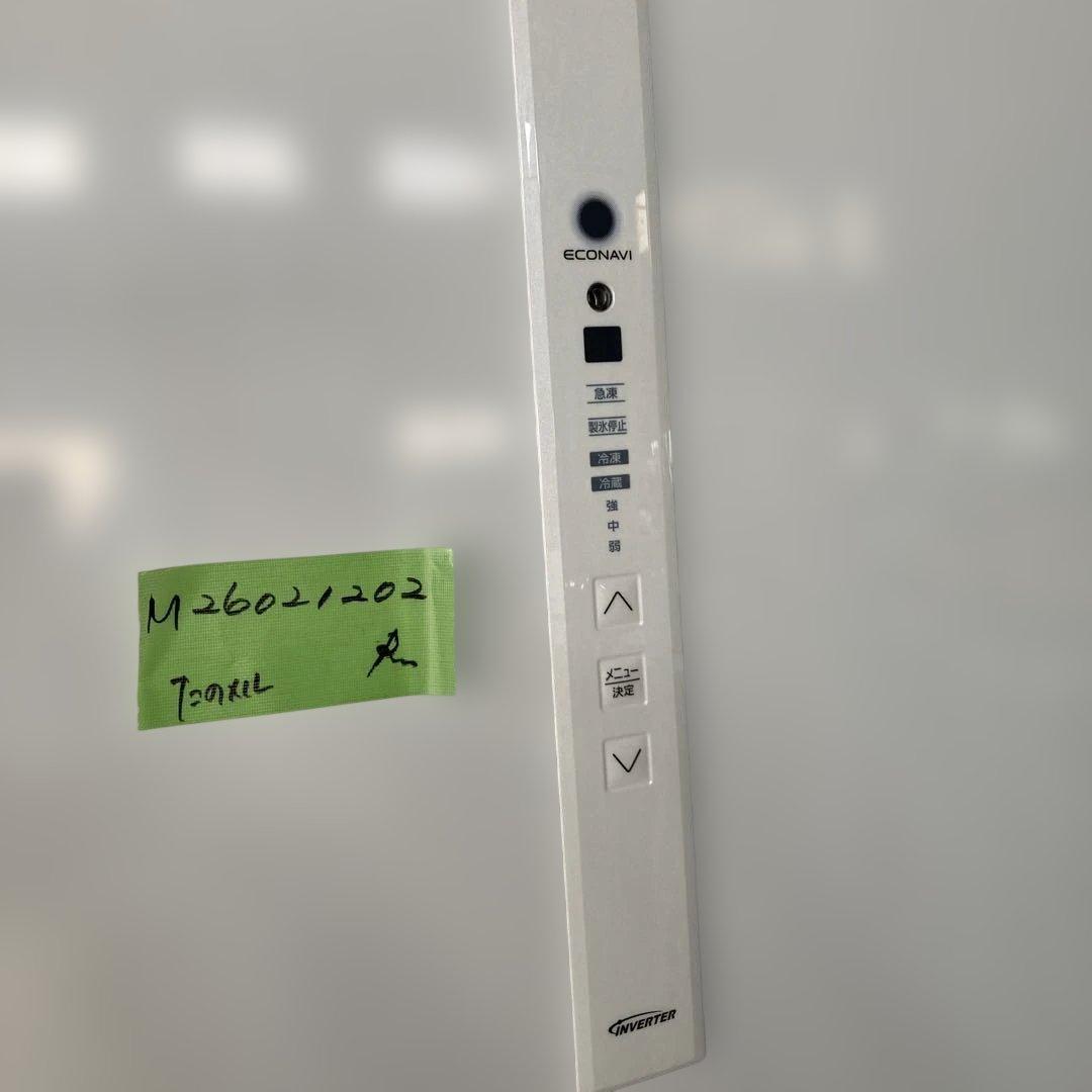 パナソニック 冷蔵庫 NR-C371N-N ホワイト　2020年製　右開き