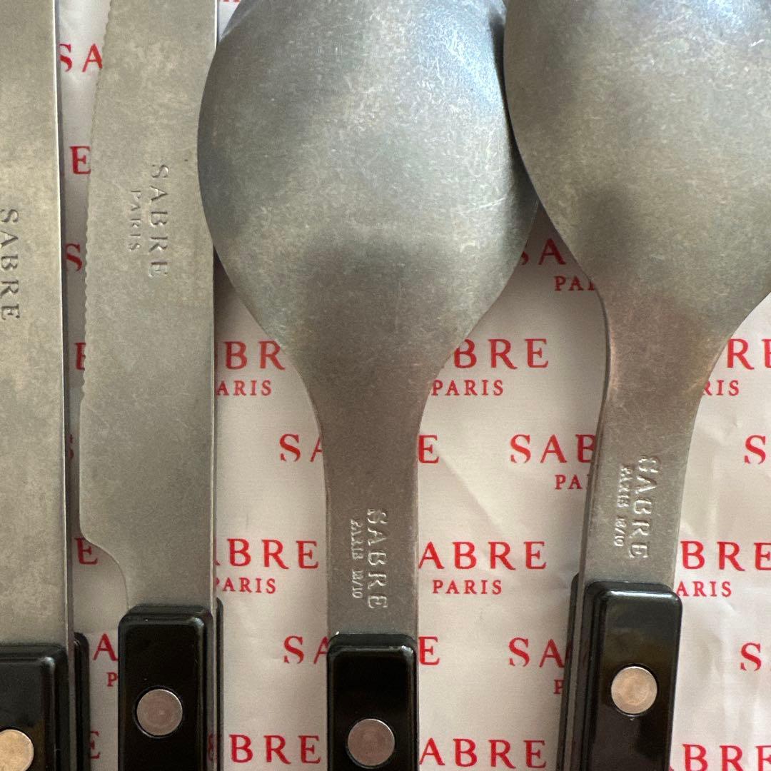 SABRE PARISカトラリーセット ブラック