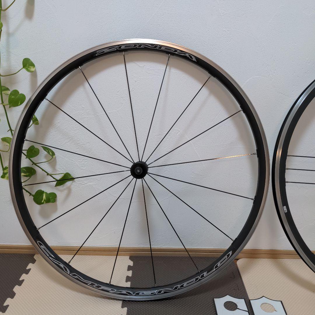 超美品 カンパニョーロ ZONDA C17　シマノフリー