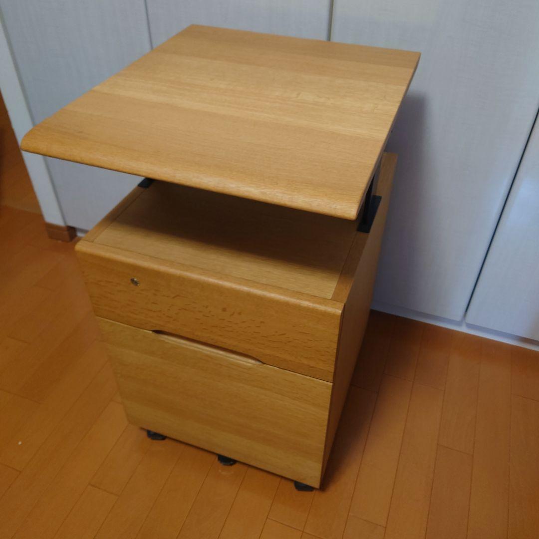 【すーさん】begin 飛騨産業 キャスター付き サイドワゴン