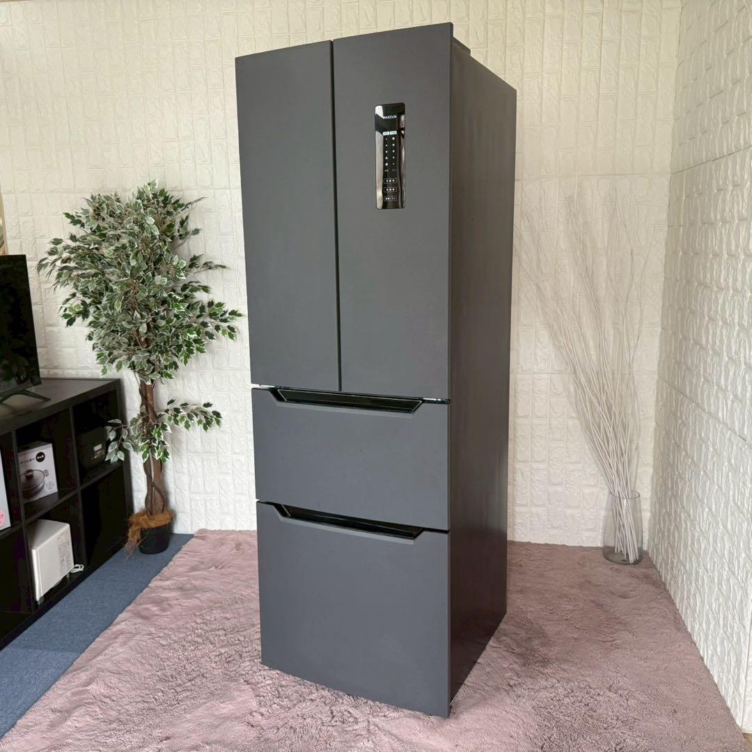 都内23区配送無料✨4ドア　冷蔵庫　マクスゼン　2024年　フレンチドア　美品