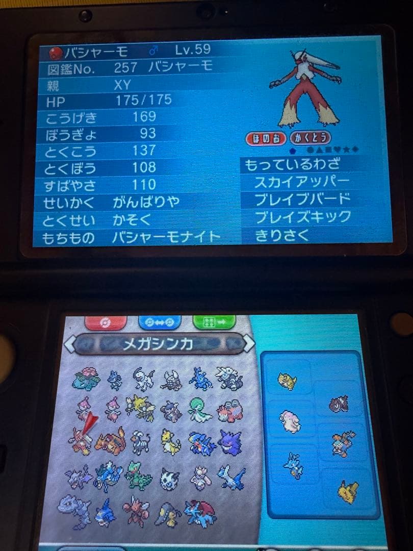 ポケットモンスター オメガルビー ニンテンドー3DS 特別なポケモン多数