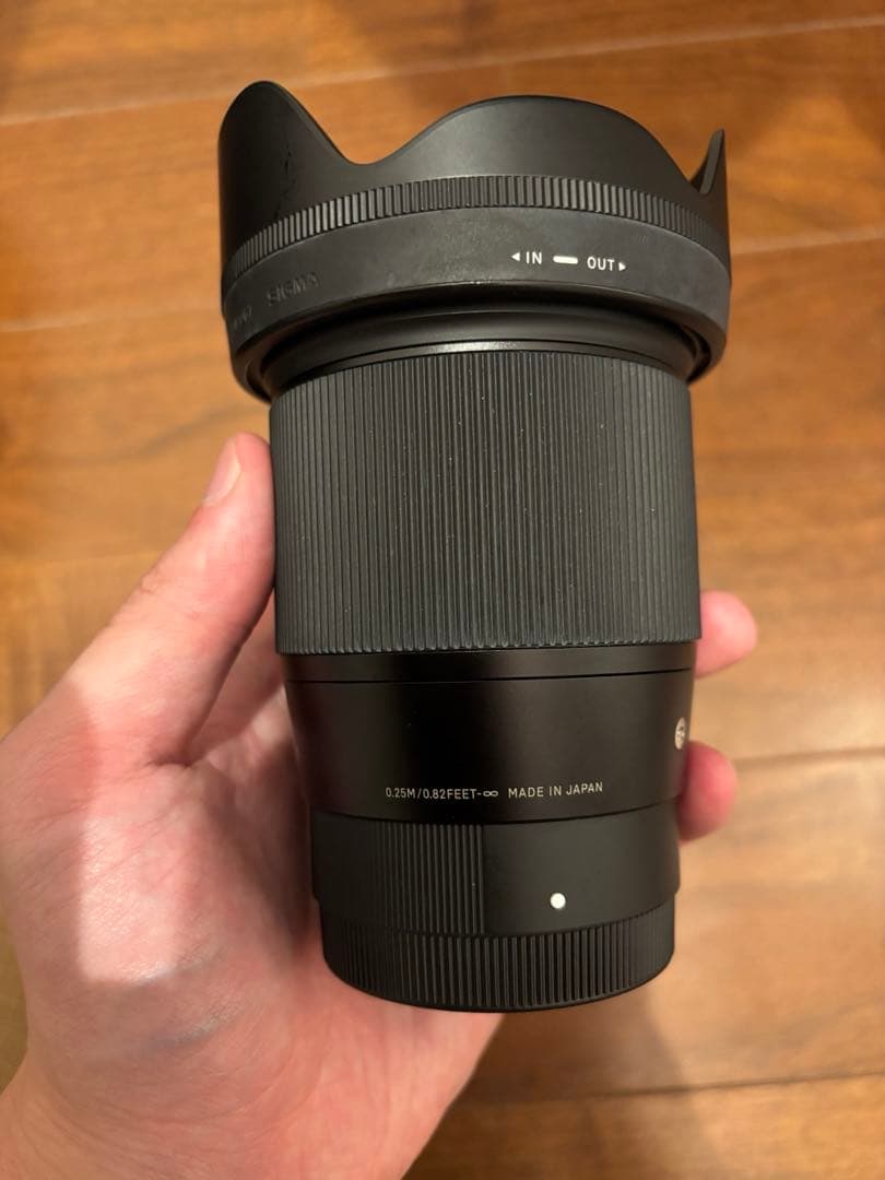 SIGMA 16mm F1.4 DC DN（ソニーEマウント）