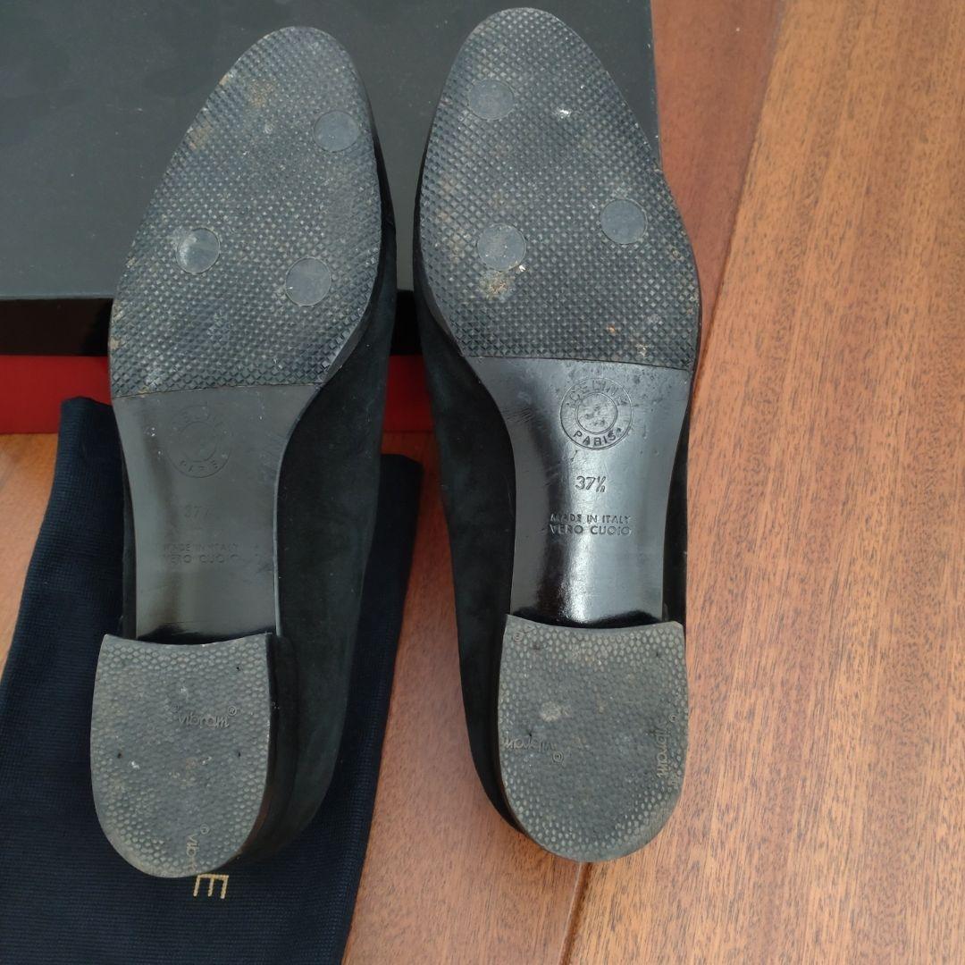 セリーヌ CELINE スエードパンプス 37 1/2