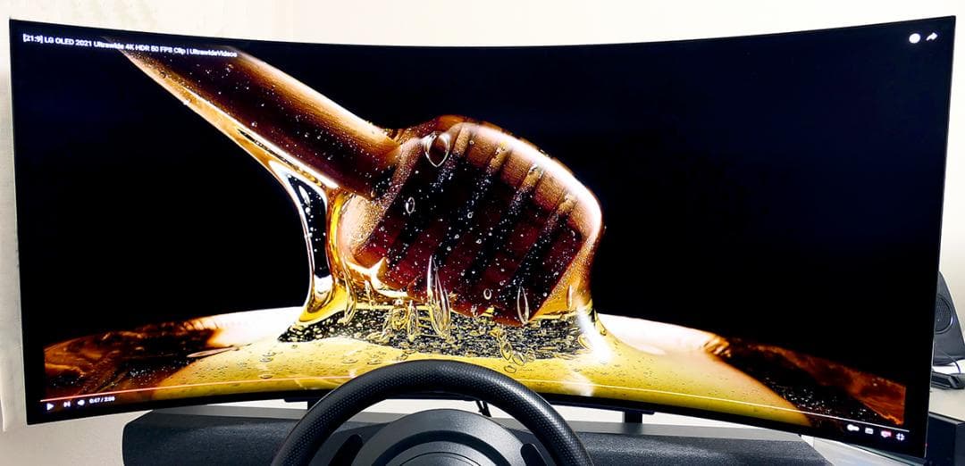 LG 45GS96QB-B 44.5型 ゲーミング 有機EL 240hz 湾曲