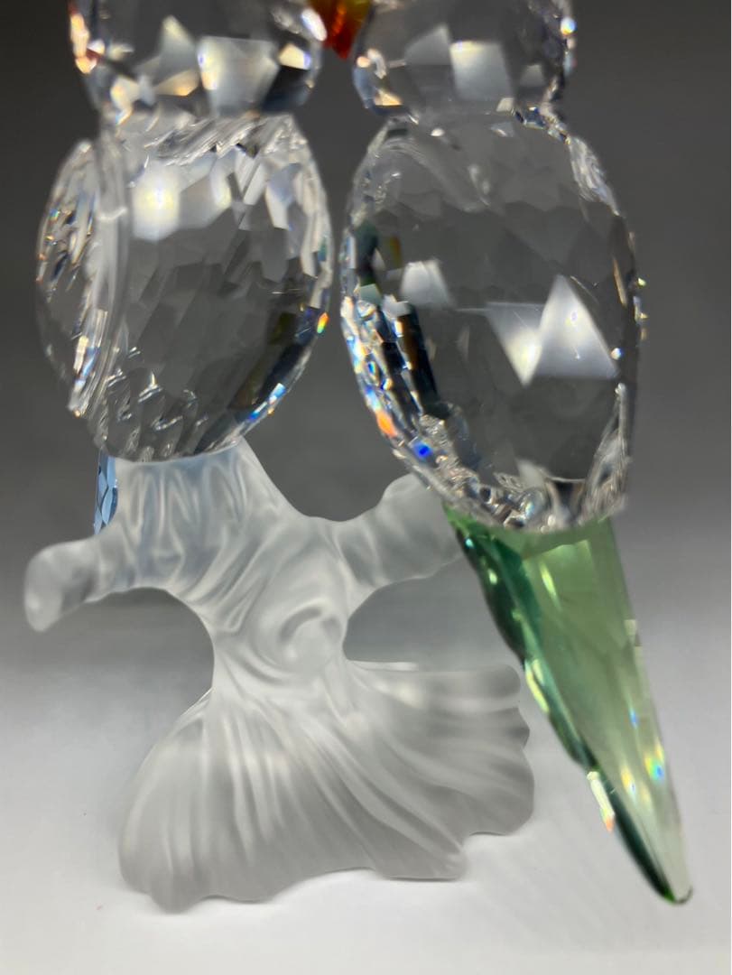 スワロフスキー Swarovski クリスタル 『セキセイインコ』680627