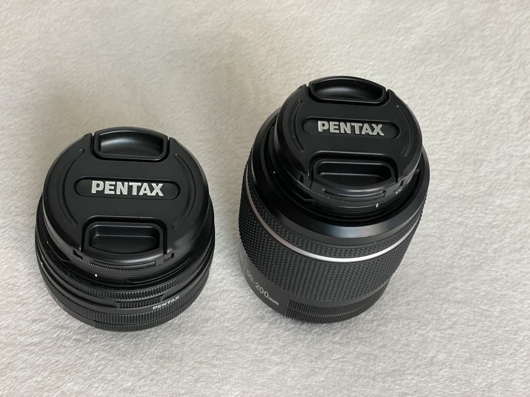 PENTAX DA 18-50mm & 50-200mm レンズセット