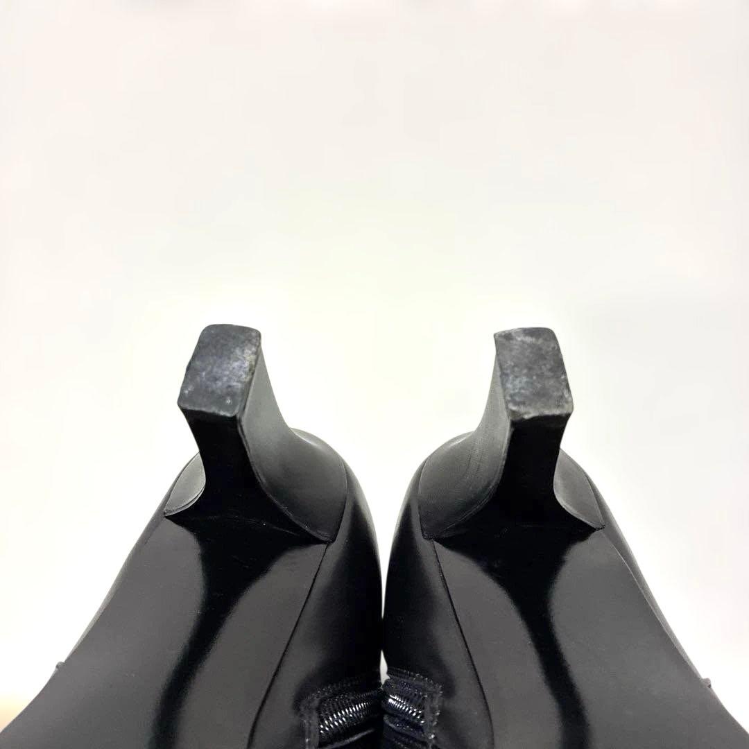 【美品】箱付き サルヴァトーレ フェラガモ ロングブーツ ガンチーニ レザー