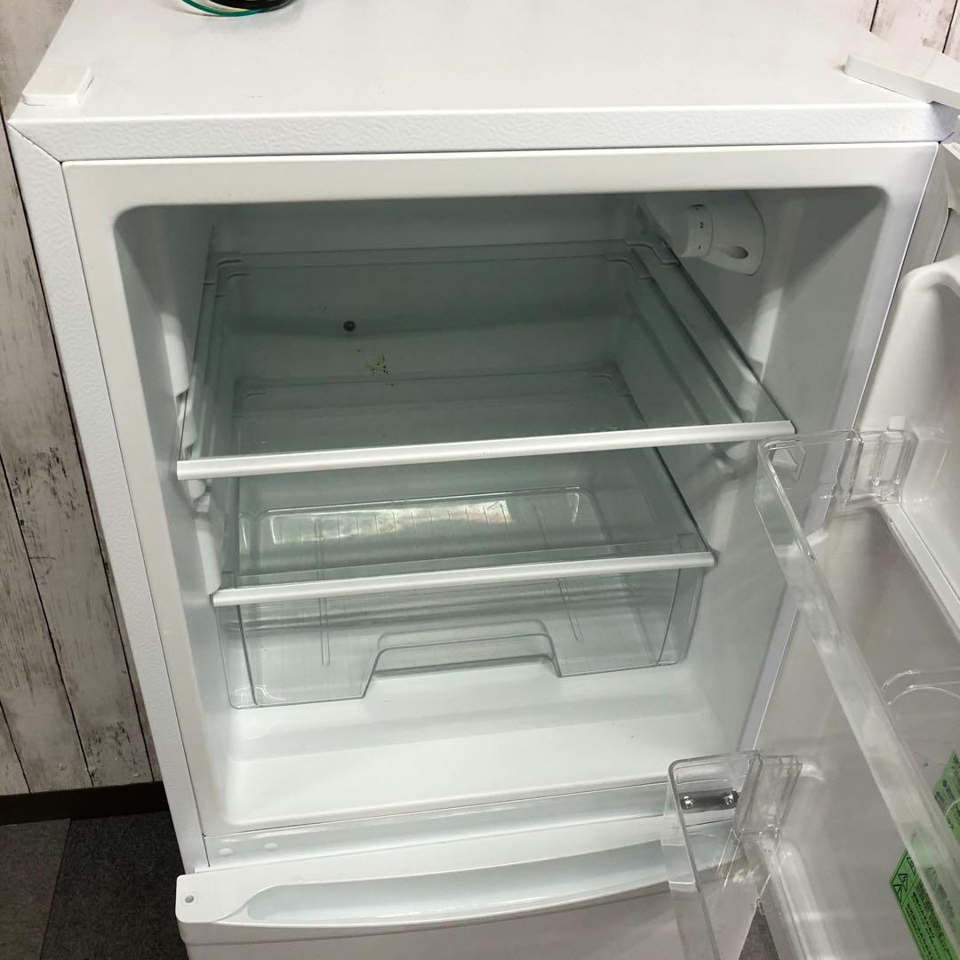 【美品】アイリスオーヤマ　ノンフロン冷凍冷蔵庫　IRSD-14A-W　24製　H