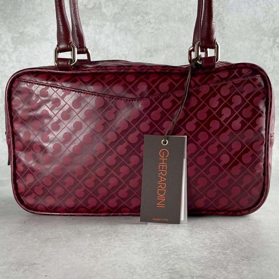 新品✨ ゲラルディーニ ハンドバッグ SOFTY モノグラム ミニボストン