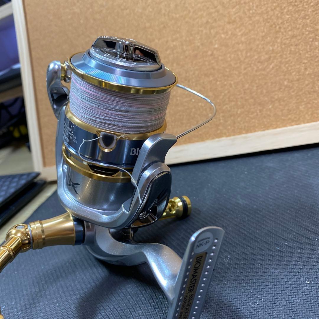 シマノ　バイオマスター　SW4000XG-A ライン、ベアリング付き