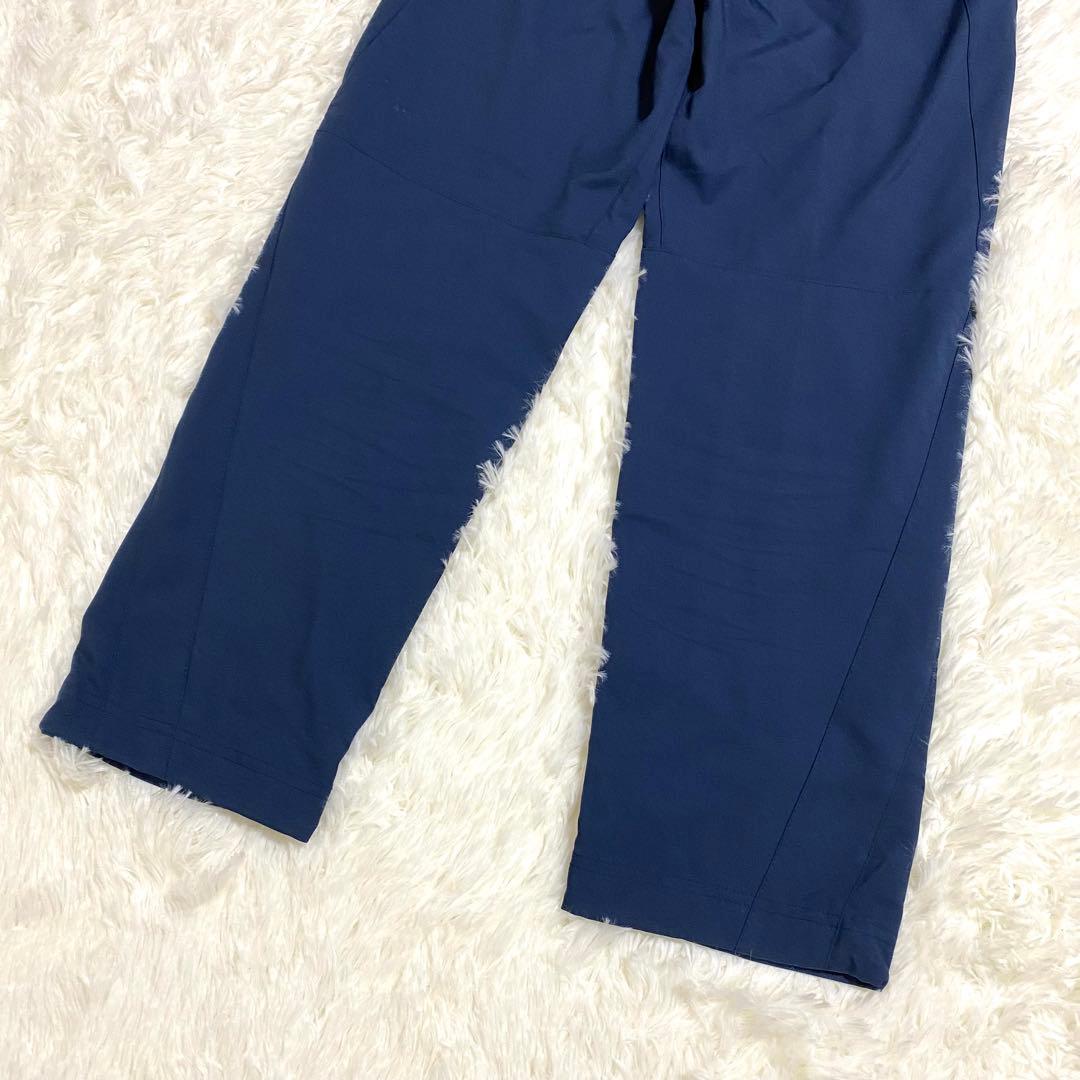 ナイキ　トレーニングウェア　セットアップ　上下　刺繍ロゴ　ランニング　紺色　S