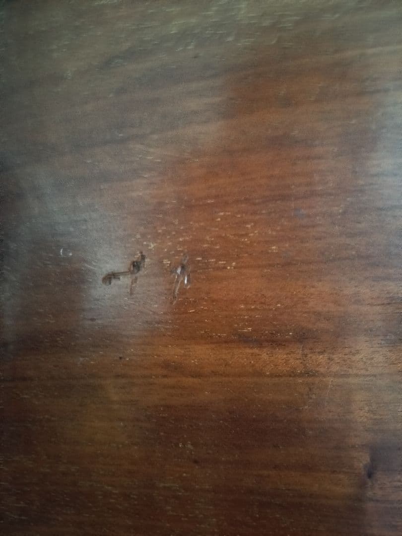 イギリスアンティーク木製のトレイ