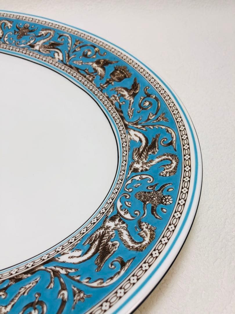 ウェッジウッド フロレンティーン ターコイズ 44cm オーバルプレート
