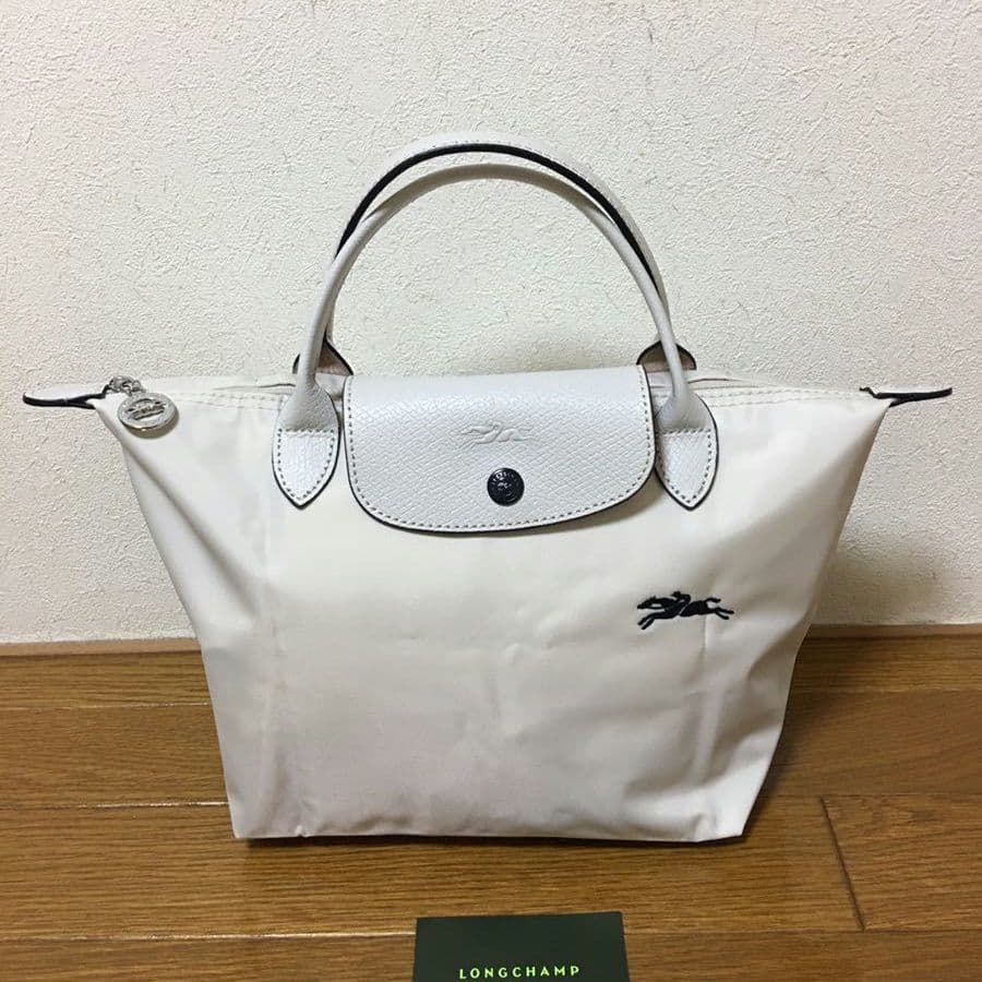 LONGCHAMP プリアージュ ハンドバッグ S チョーク