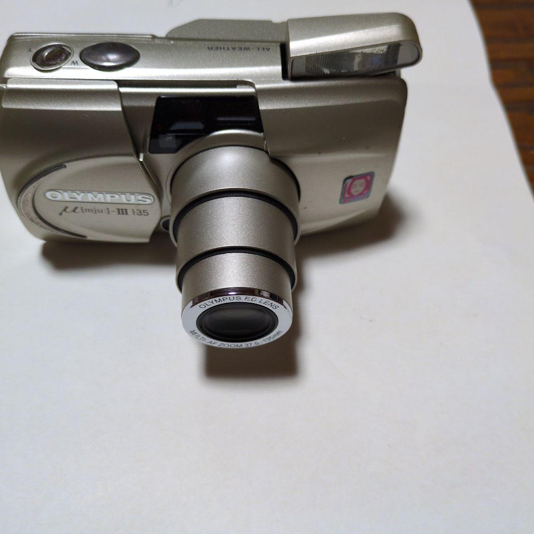 OLYMPUS μ[mju:]-III i35 シルバー コンパクトカメラ