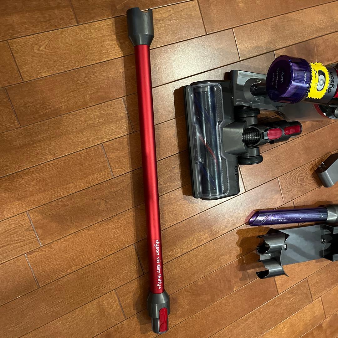 dyson v8 slim fluffy + 現役