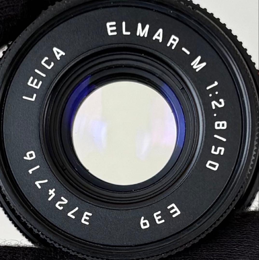 ライカ エルマー 50mm f2.8　ブラック LEICA Elmar-M