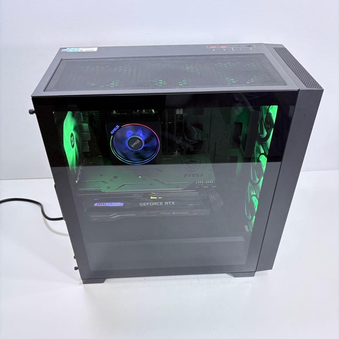 自作ゲーミングPC Ryzen7 3700X RTX2070 モンハンワイルズ◎