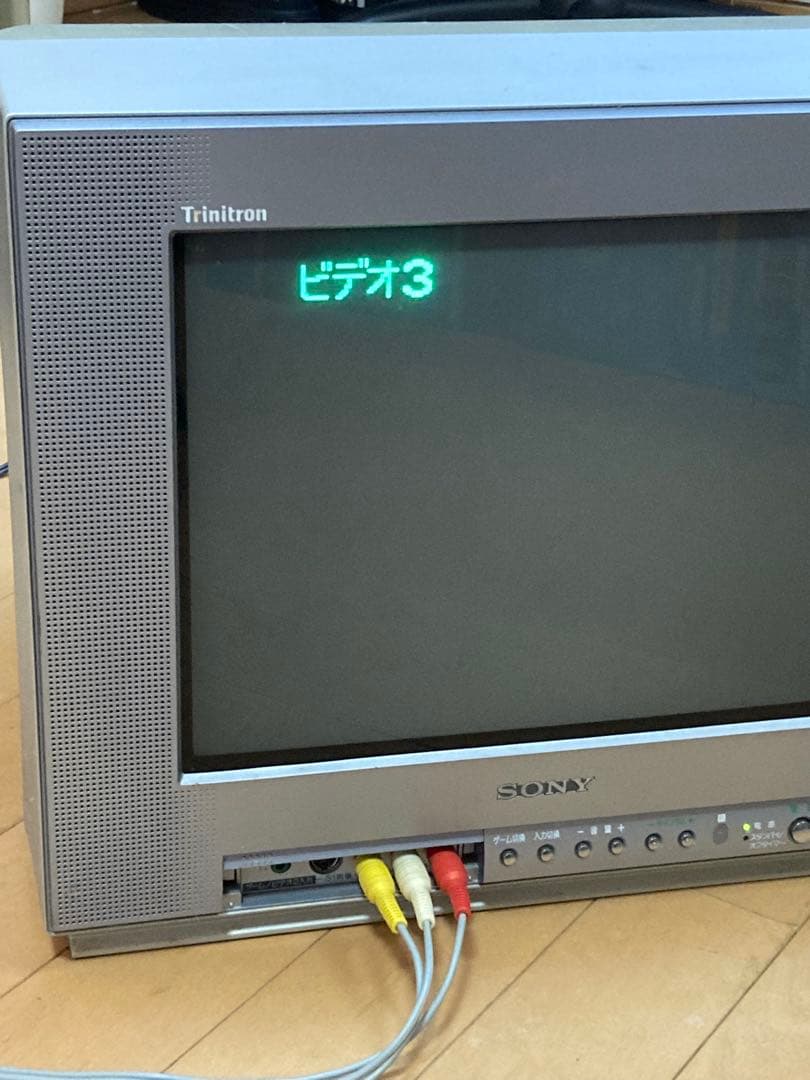 SONY ブラウン管テレビ トリニトロン　14インチ