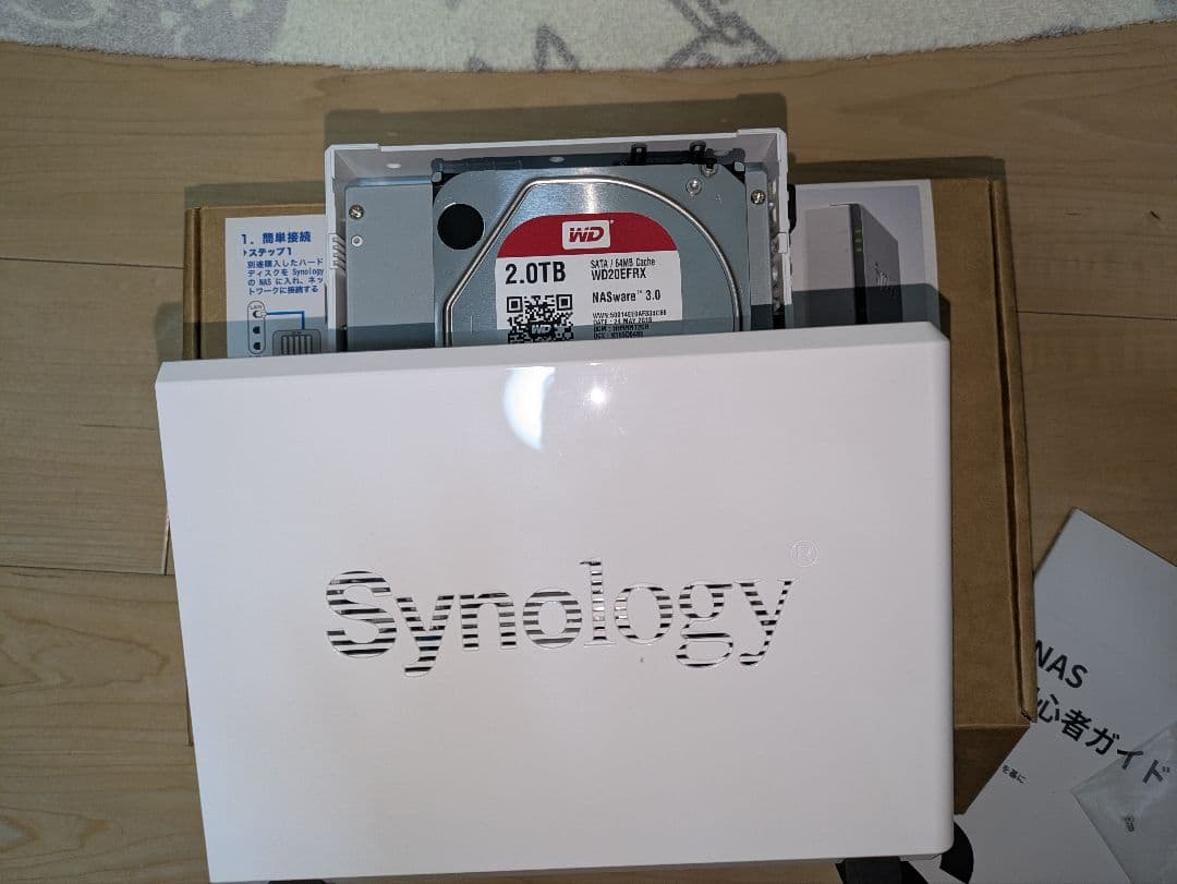 Synology DS120j NAS ホワイト