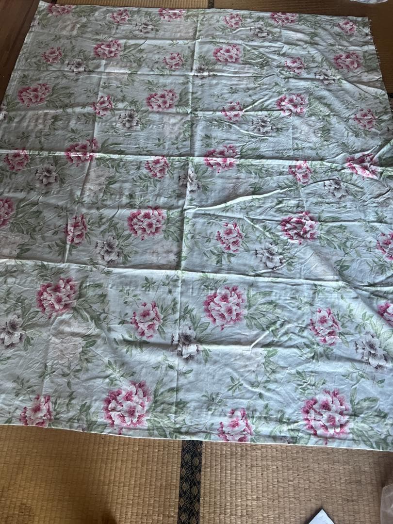 【中古・美品】ローラアシュレイ　Laura Ashley カーテン3枚セット