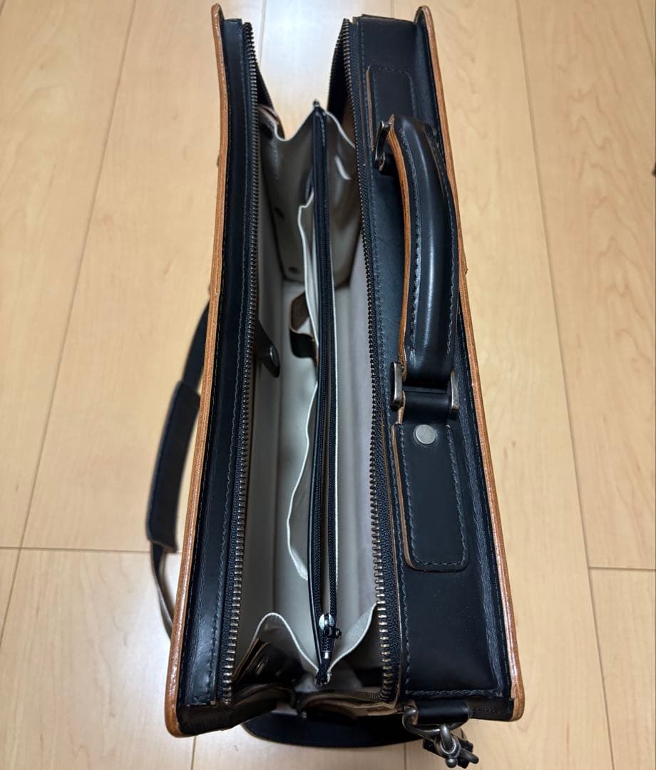 コンプレックスガーデンズ 枯淡 コタン 2wayブリーフケース 青木鞄　美品