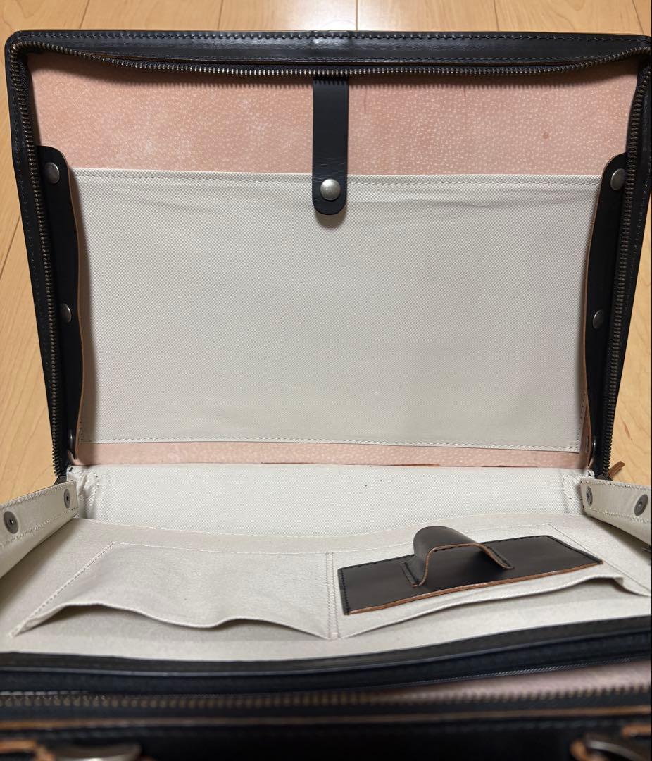 コンプレックスガーデンズ 枯淡 コタン 2wayブリーフケース 青木鞄　美品