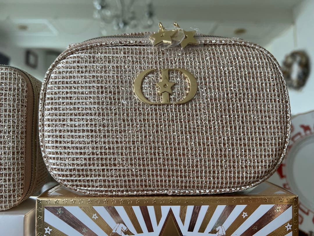 りってぃ　DIORクリスマスコフレ　ポーチ、ジュエリーケース　2025年