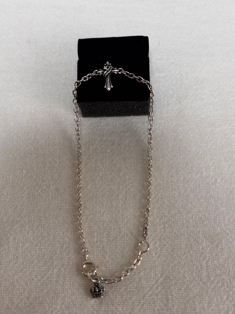 Justin Davis クロス&王冠ブレスレット　ジャスティンデイビス