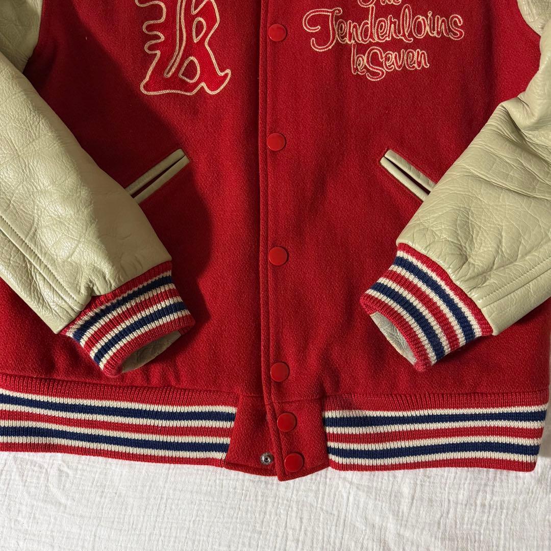 TENDERLOIN レザージャケットT-BASEBALL スタジャン 05AW