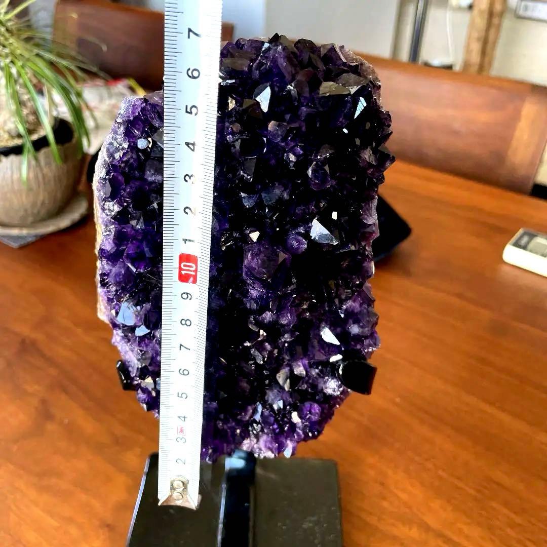 ウルグアイ産　アメジスト　クラスター　天然石　水晶　パワーストーン