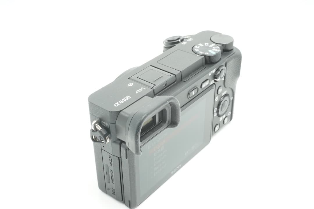 【美品】Sony α6400 ボディ ブラック シャッター回数 4414