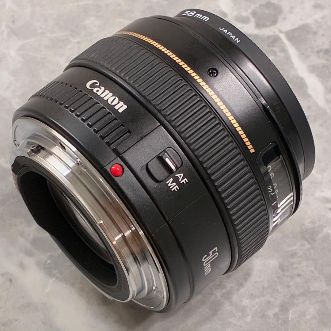 ⭐️極美品⭐️キャノン Canon EF50mm f1.4 USM レンズフード付き