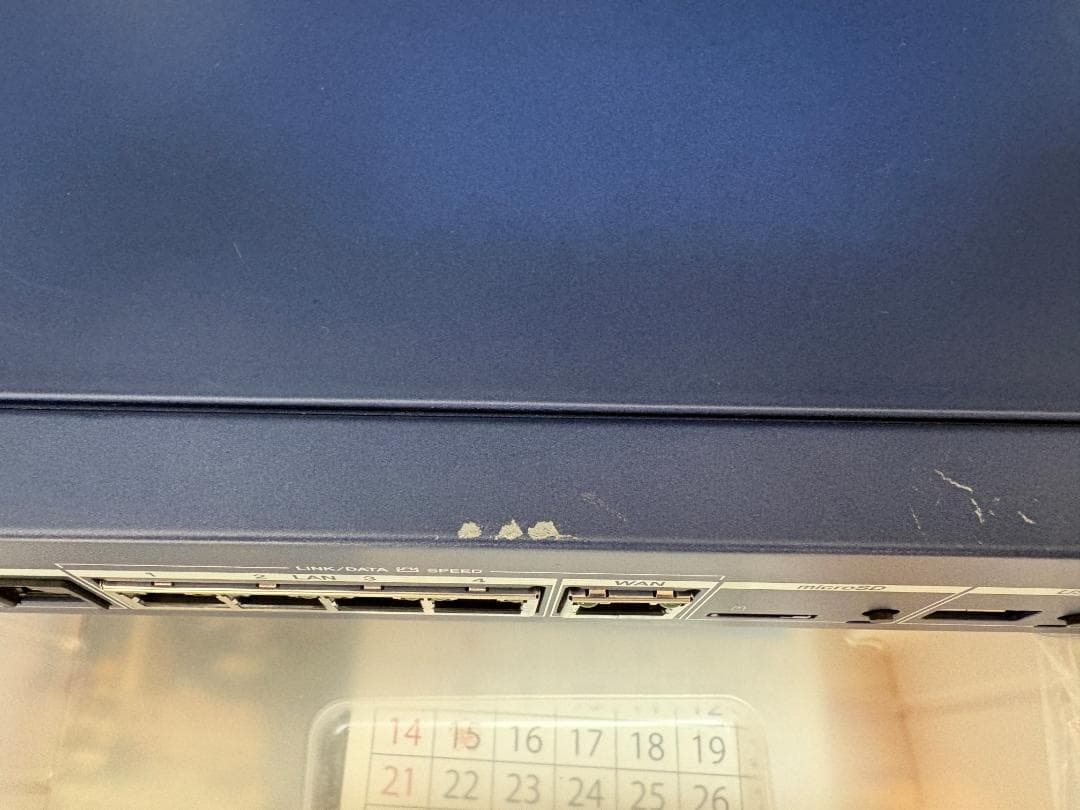 YAMAHA RTX830 有線LANルーター