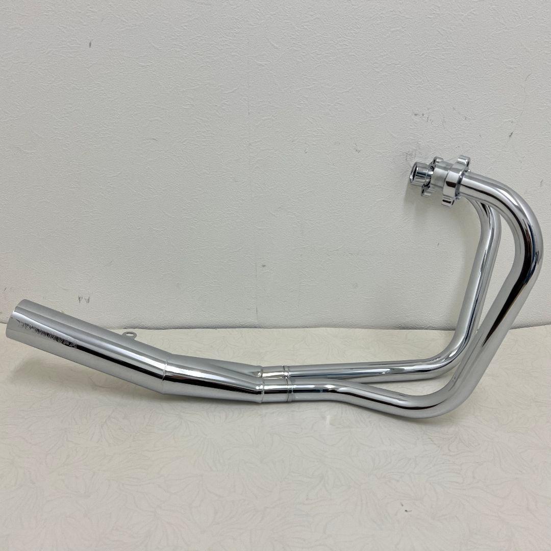 のびた　GS400ヨシムラタイプメッキマフラー