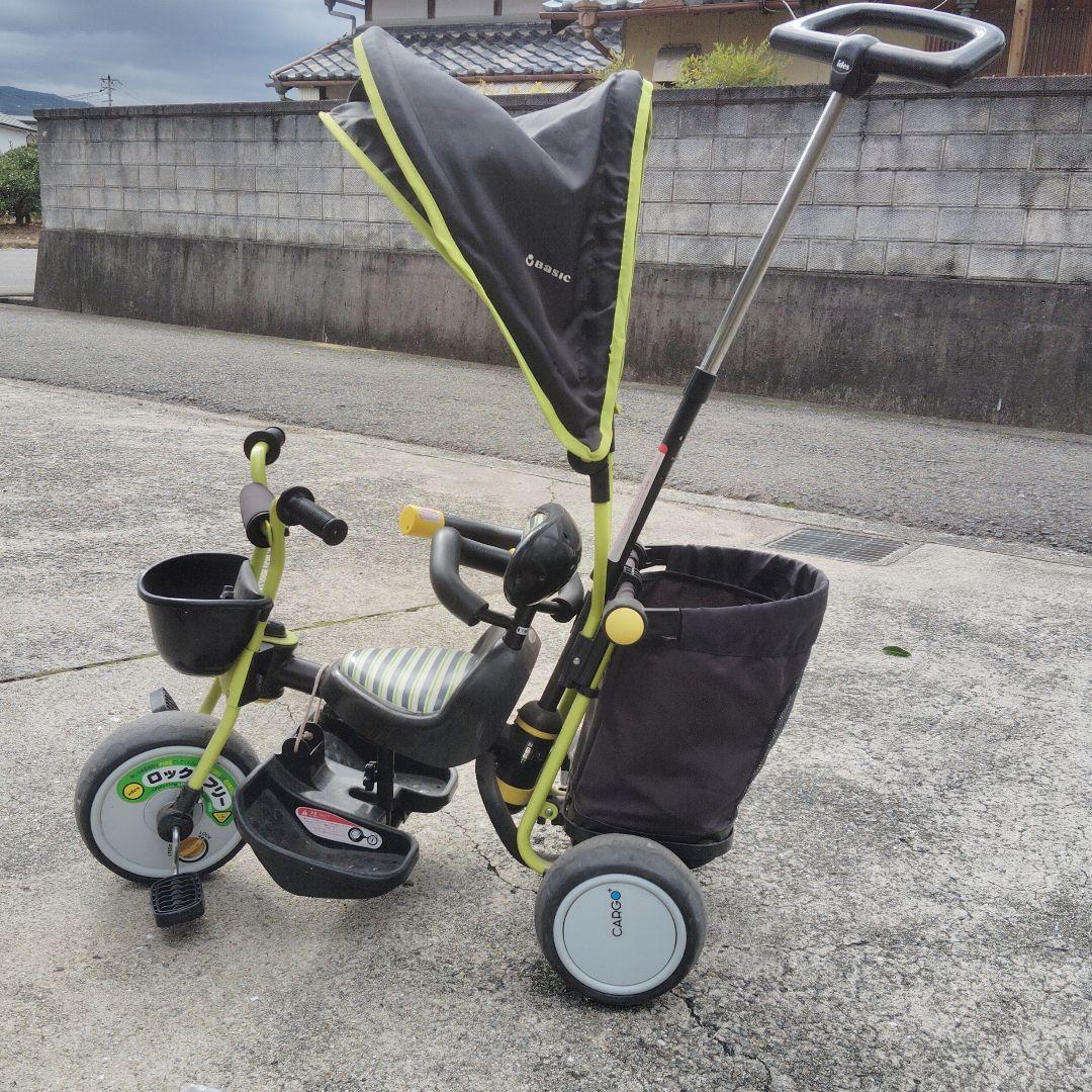 ides CARGO+ 三輪車 グレー/ブラック/ライム