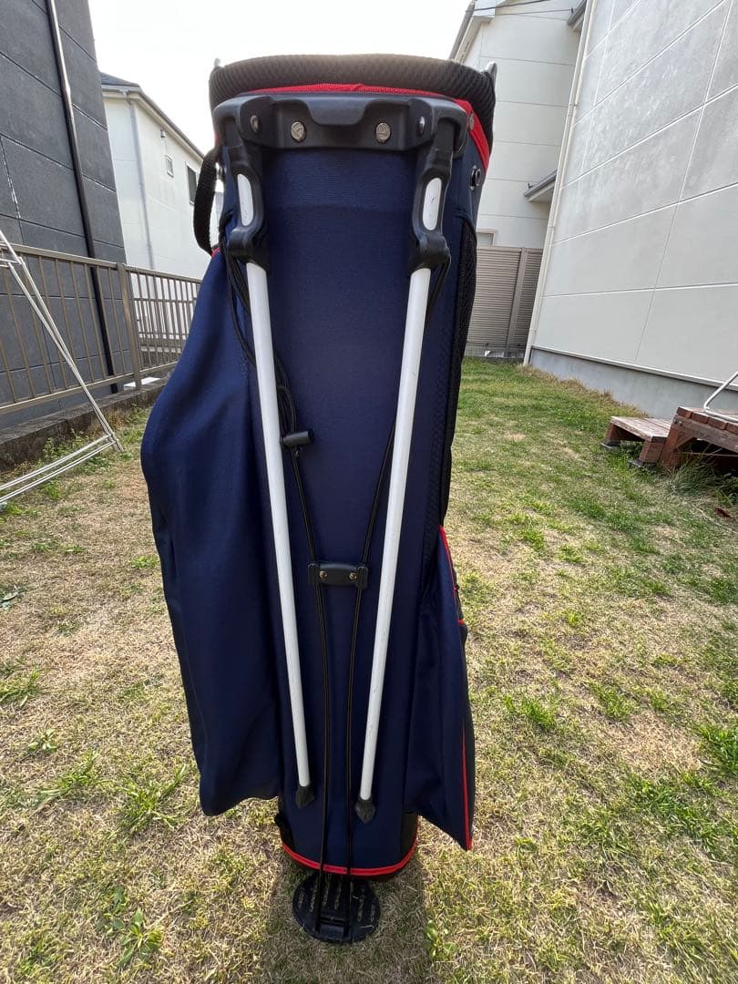 TaylorMade キャディバッグ ネイビー/レッド